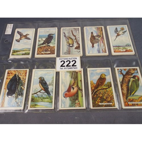 222 - Full Set of 1938 Gallagher 'British Birds'