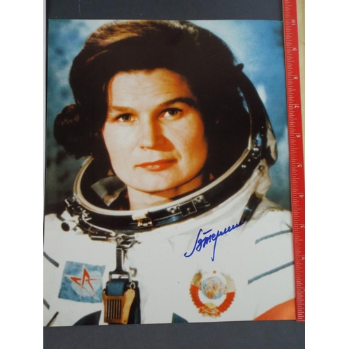 22 - Autographed Photo of Valentina Tereshkova. 10 X 8 With Cert of Authenticity