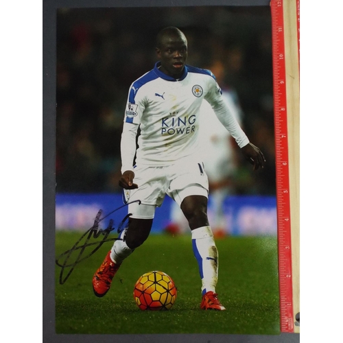 23 - 8 X 12 Signed Photo of Footballer, Kante