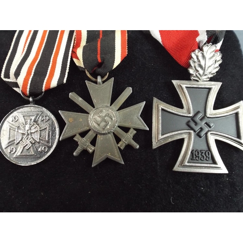 29 - Three Replica German WW2 medals