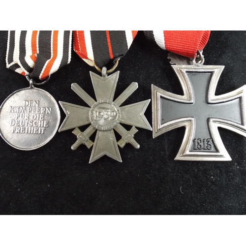 29 - Three Replica German WW2 medals