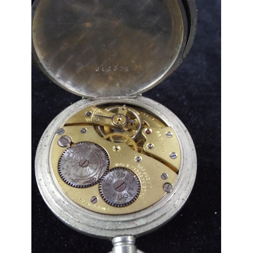 78 - Thomas Russell & Son, Swiss Made Pocket Watch, Crown wind in working order.