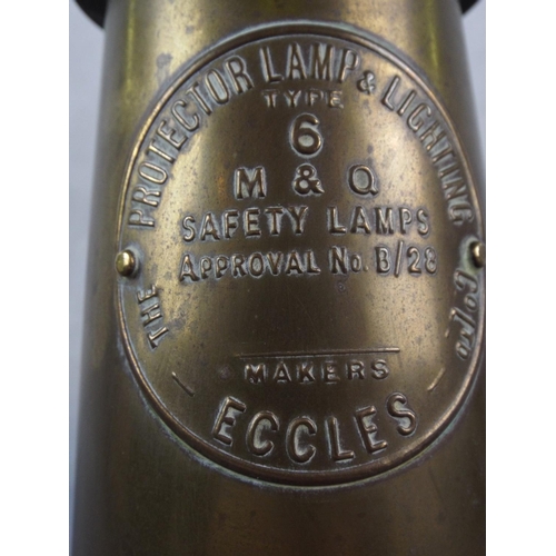 219 - Eccles Type 6 Miners lamp