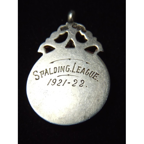 75 - Solid Silver Fob. Hallmarked for Chester 1920