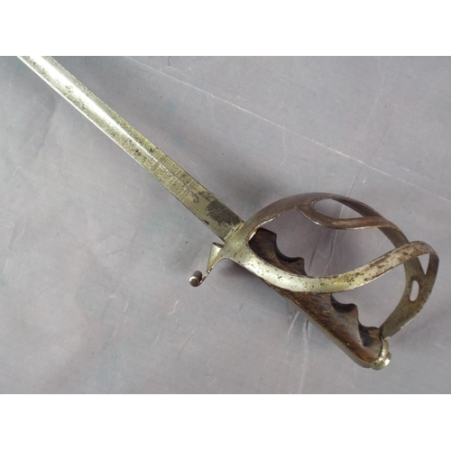 16 - WW1 era Italian Officers Dress Sword with scabbard. Angelo Polotti Inscribed to decorated Blade