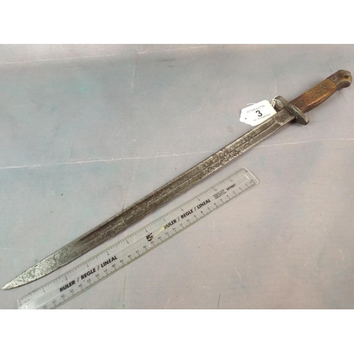 3 - WW1 1907 Pattern Bayonet.