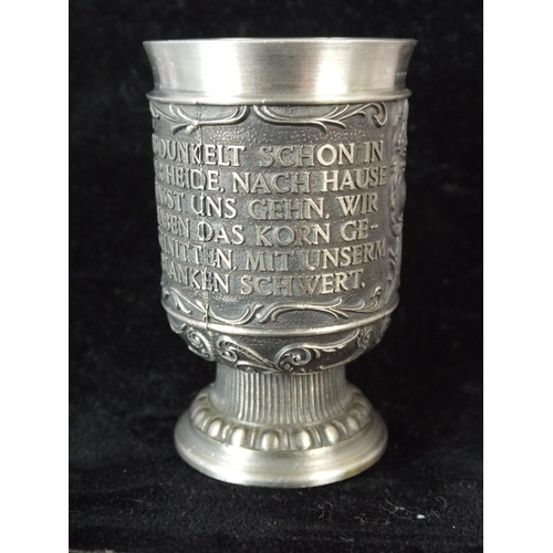 43 - Stainless Steel Austrian or German Shnapps Cup