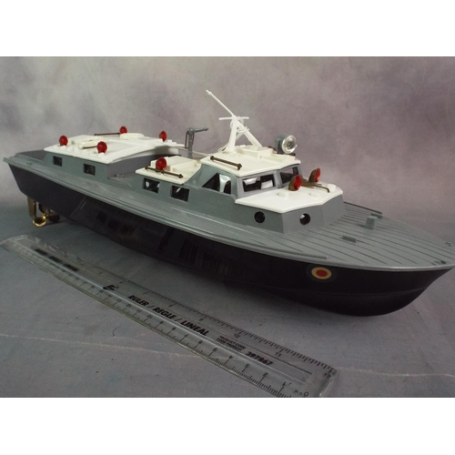 153 - 1950's/60's Vosper model of an RAF Crash Tender boat with original box in excellent order, battery o... 