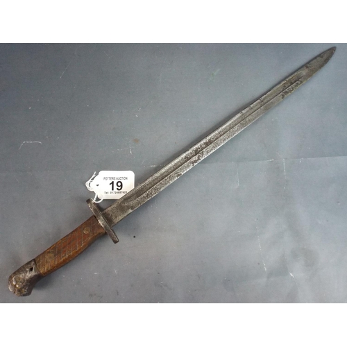 19 - WW1 British 1907 pattern Bayonet.