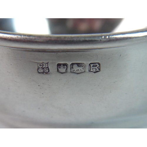 56 - Solid Silver Wine taster, hallmarked for Sheffield 1959