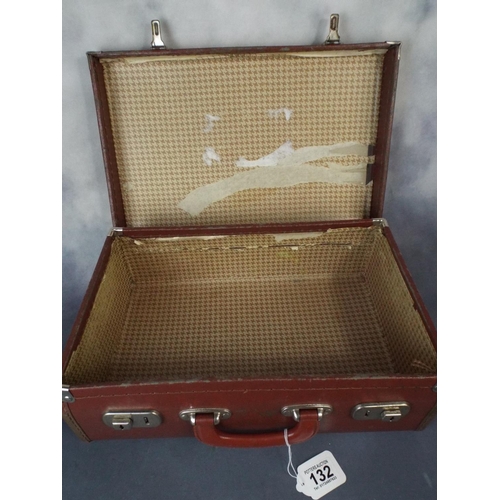 132 - Evacuee size suitcase