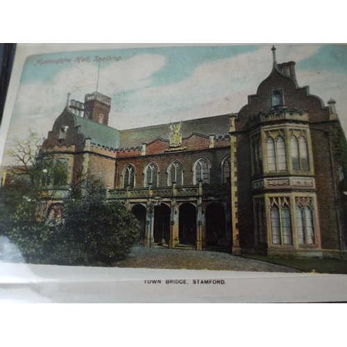 172 - Album of Vintage lincolnshire postcards