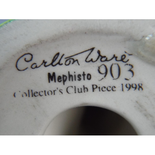 129 - Carltonware 'Mephisto' collectors club figure 903 in excellent order.