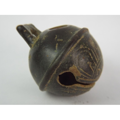 13 - A Crotal bell, Possibly 17th Cent