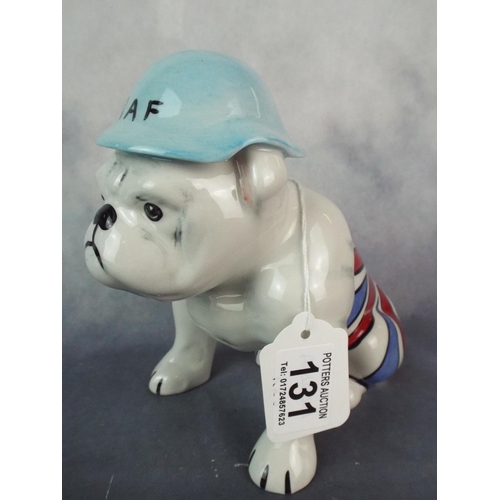 131 - Lorna Bailey Churchill RAF Bulldog Figure