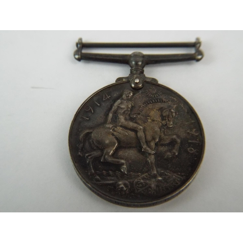 2 - WW1 British War Medal Awarded to  Pte 389 J Johnson Cheshire Reg, (very Low Number)