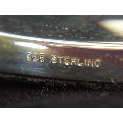 87 - Sterling Silver Pipe holder.