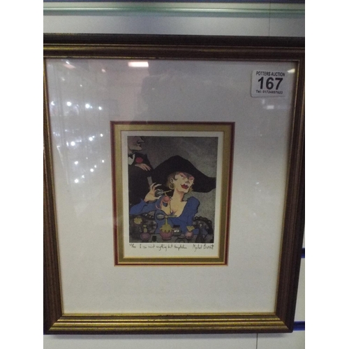 167 - Two Framed and Mounted Hanna H Swain Ltd Ed Prints