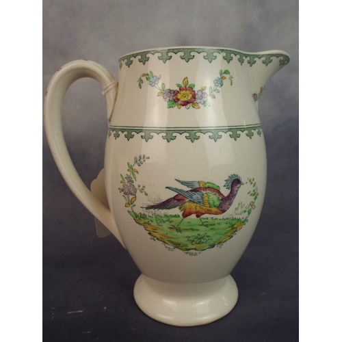 10 - Copeland Spode Milk Jug, Vienna bird Pattern