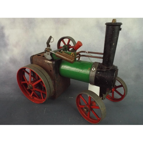 123 - Mamod TE1A Steam engine complete and in working order.