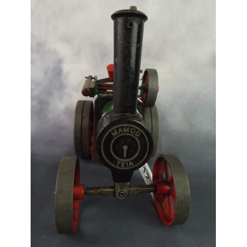 123 - Mamod TE1A Steam engine complete and in working order.