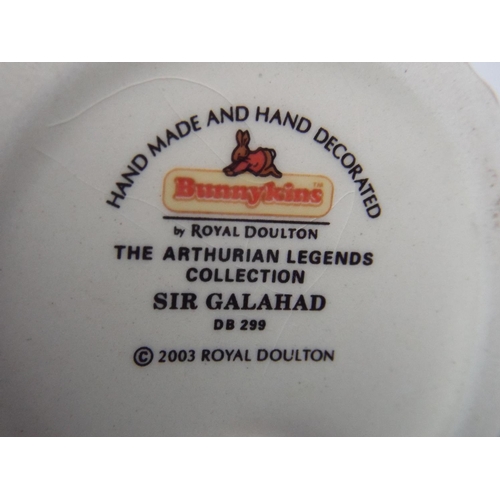 27 - Royal Doulton Bunnykins Arthurian Legends Collection 'Sir Galahad' Boxed and as new.