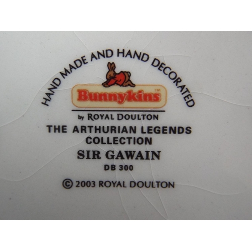 28 - Royal Doulton Bunnykins Arthurian Legends Collection 'Sir Gawain' Boxed and as new.