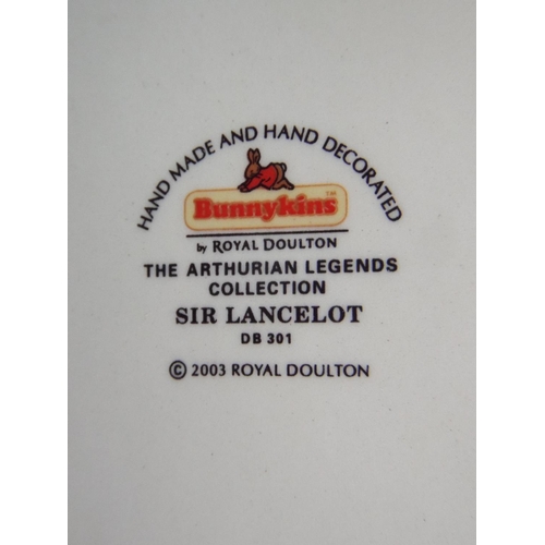 30 - Royal Doulton Bunnykins Arthurian Legends Collection 'Sir Lancelot' Boxed as new.