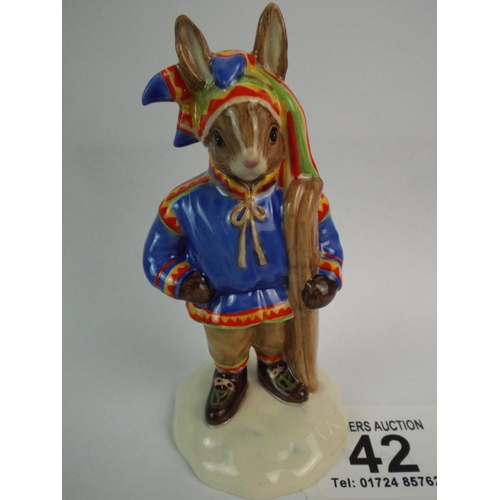 42 - Royal Doulton Bunnykins 'Winter lapland' figure, Bunnykins of the Year 2004