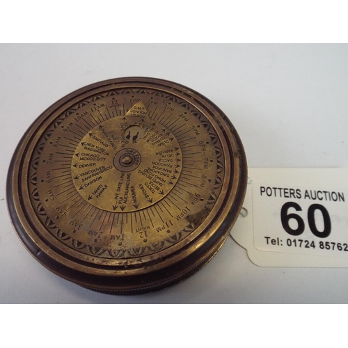 60 - Reproduction Screwtop compass