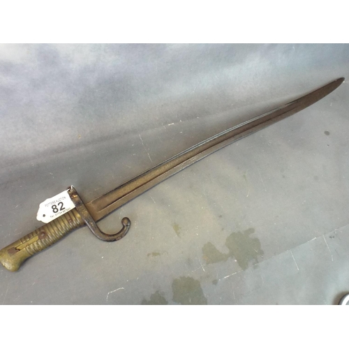 82 - 1870's Chassepot Bayonet