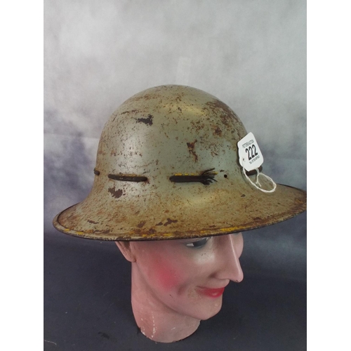 222 - Steel Battle Helmet