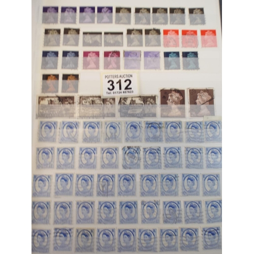 312 - Album of Stamps, George VI to present