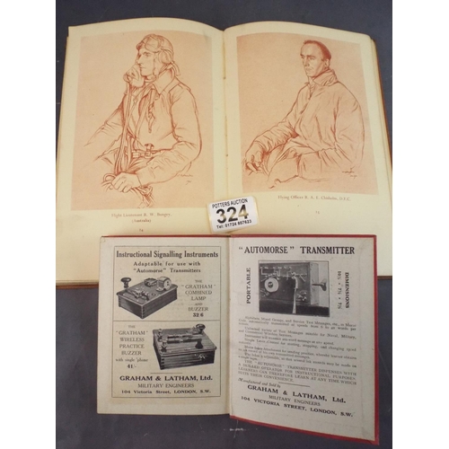 324 - WW1 Book of Signaling plus 1942 Issue 'Men of the RAF'