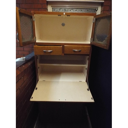 438 - 1950's era pot cupboard.