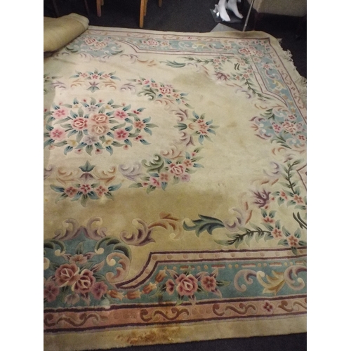 452 - Room sized Chinese carpet. 12ft X 9ft.