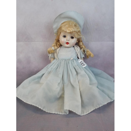 127 - 1950's Rosebud doll.