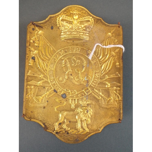 4 - Pre 1812 Shako plate