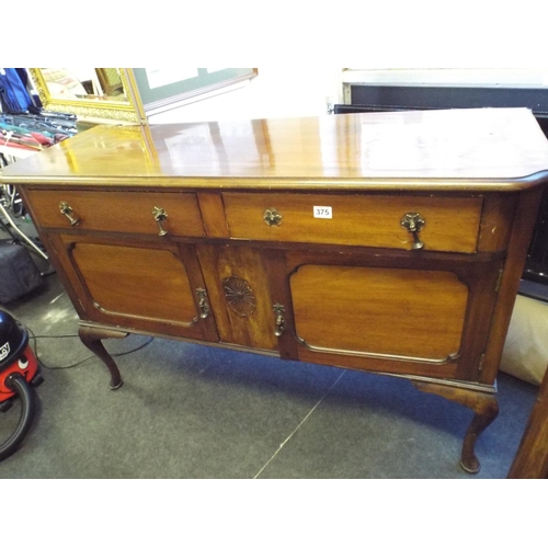 375 - Victorian era sideboard with small mirror back