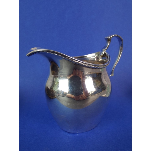 1 - Silver Cream Jug. Hallmarked for Birmingham 1924..  89.6g