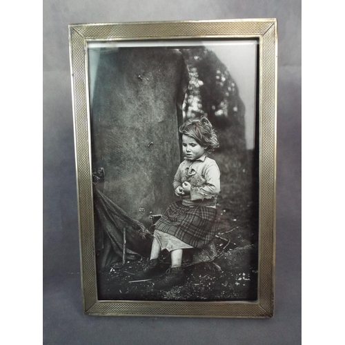 10 - Hallmarked silver photo frame (6X4)  Birmingham 1964