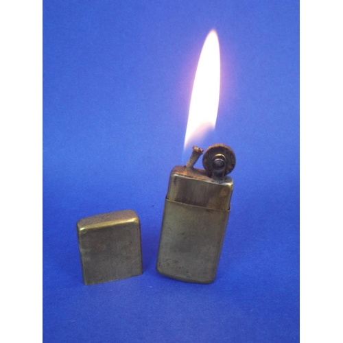 26 - WW1 Era Brass lighter by Seigneur. Good working order.