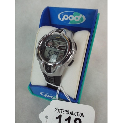 118 - Boxed and unused POD Watch.