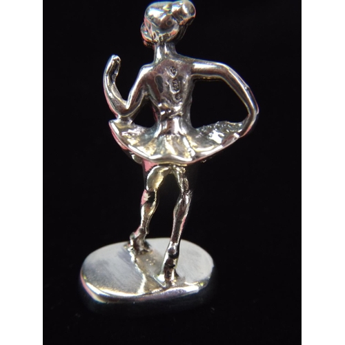 70 - Solid Silver Ballerina.