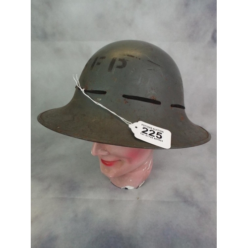 225 - WW2 era steel helmet