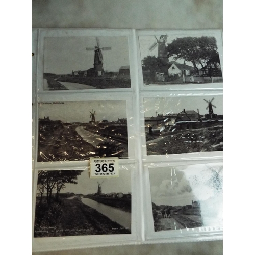 365 - Old photo's of Lincolnshire windmills.