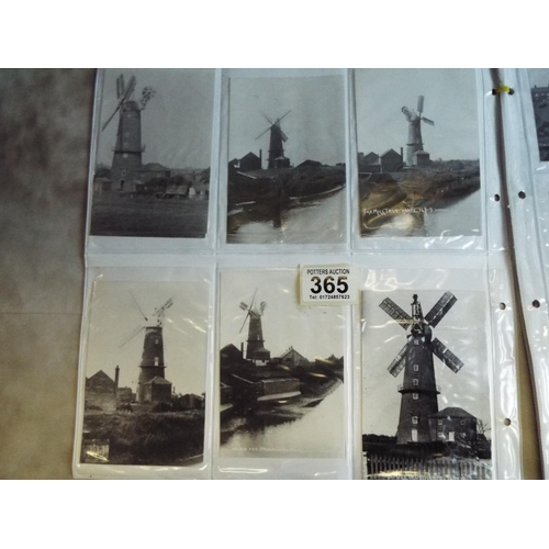 365 - Old photo's of Lincolnshire windmills.