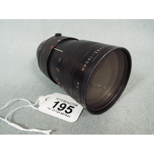 195 - Auto Zoom lens 35/100 mm lens