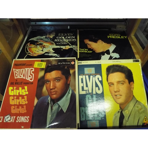 413 - Twelve Elvis Presley vinyl LPs