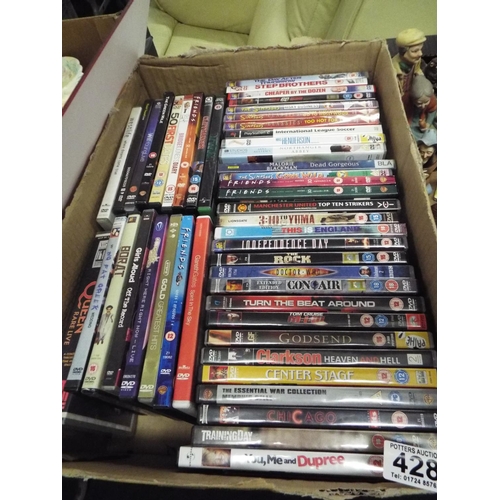 428 - Approx 50 DVD's